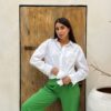 Linen Green pants