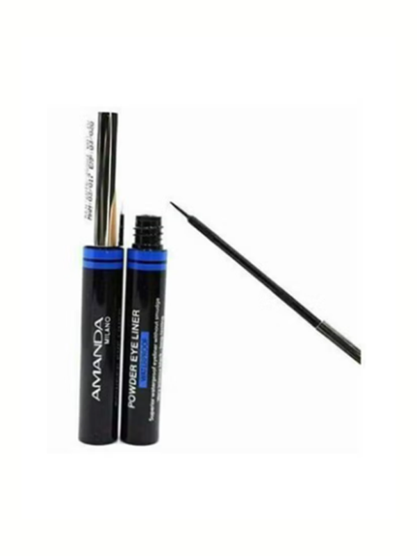 محدد عيون بودرة مضاد للماء أسود Amanda - Image 3