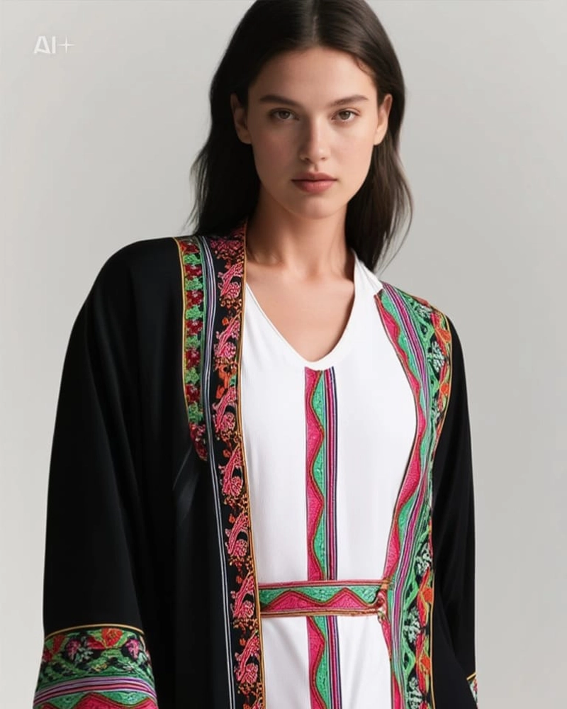 Black Ultra-Soft Premium Knit Cardigan - Image 2