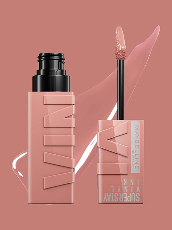 أحمر شفاه ميبيلين نيويورك سوبر ستاي فينيل إنك نودس درجة 95 - Image 2