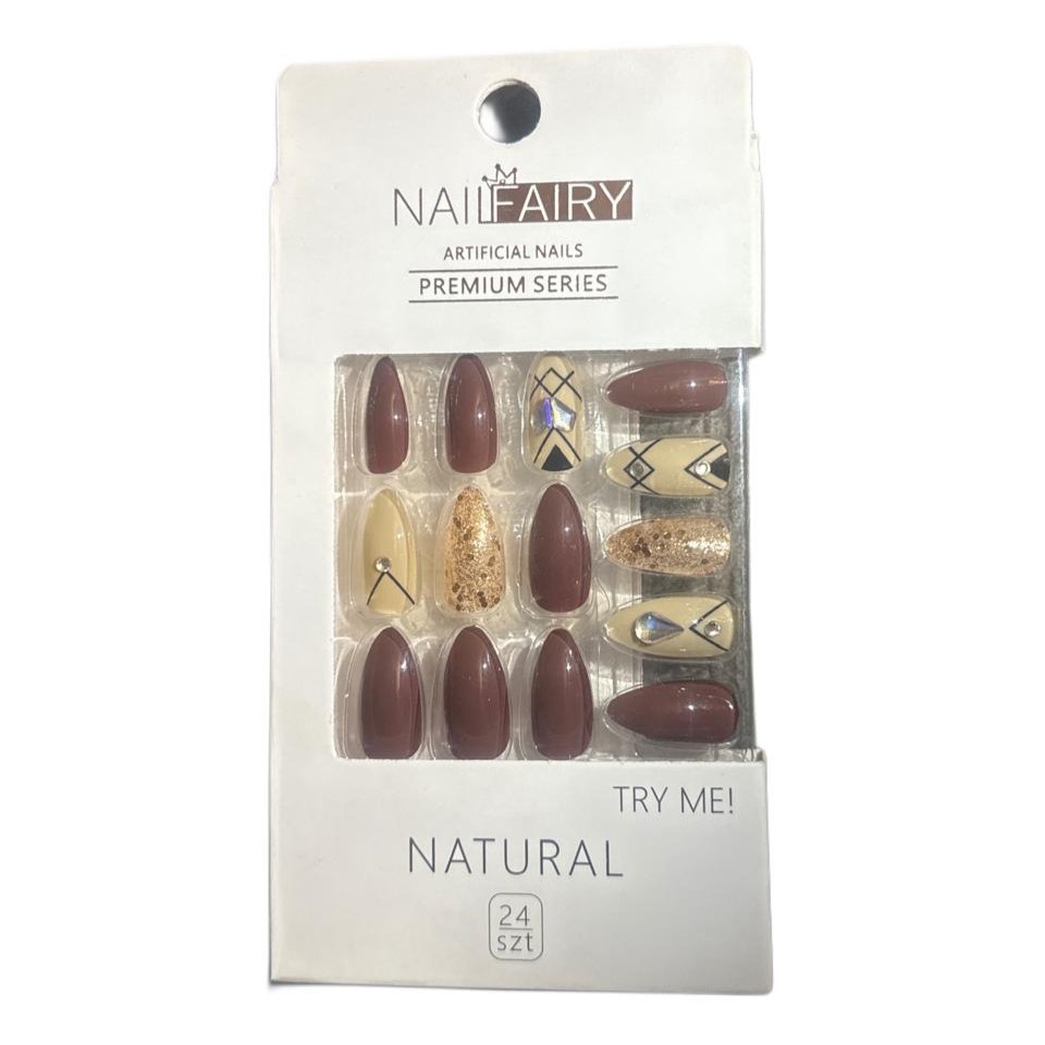 أظافر نيل فيري ٩ دراجات مختلفه 24 قطعة Nail fairy 24 Piece - Image 2