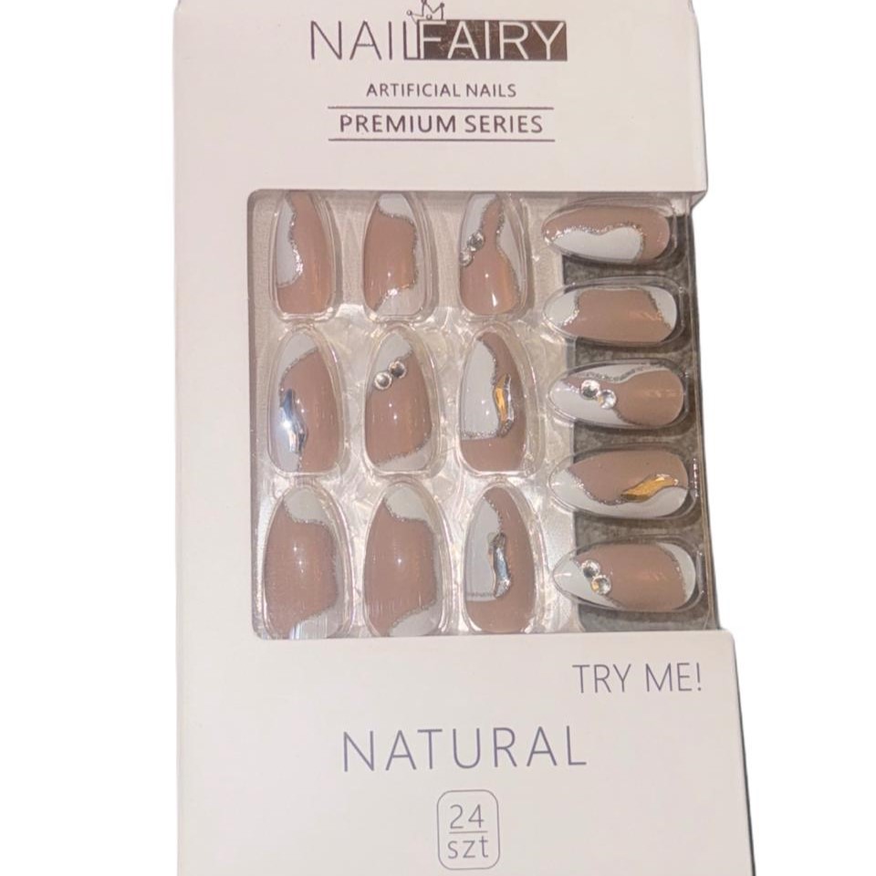 أظافر نيل فيري ٩ دراجات مختلفه 24 قطعة Nail fairy 24 Piece - Image 5