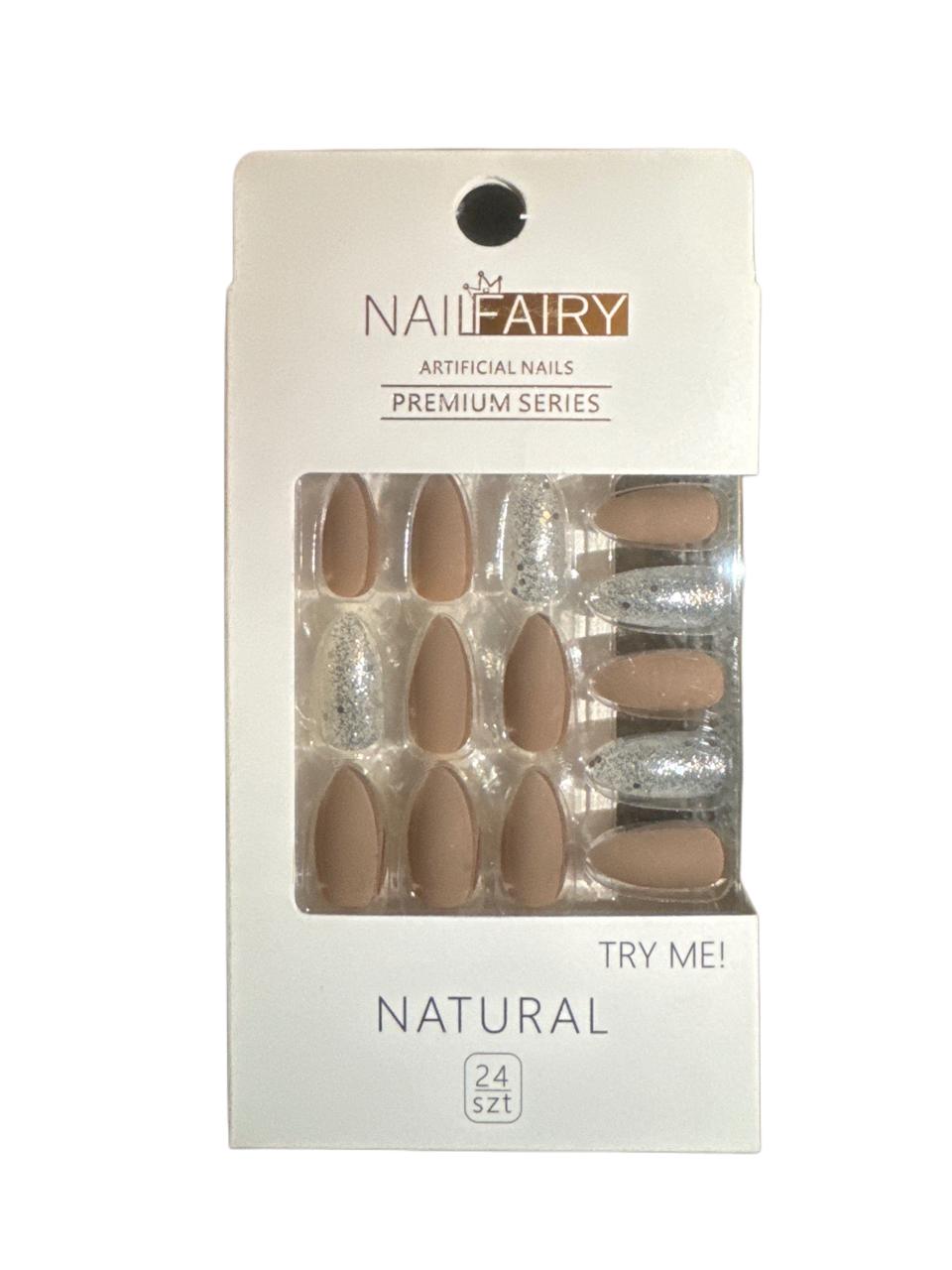 أظافر Nails ٩ دراجات مختلفه 24 قطعة Nail fairy 24 Piece - Image 4