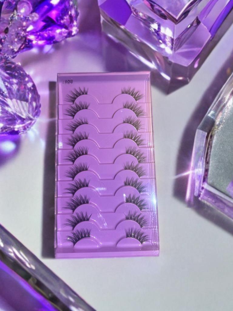 رموش Eye lashes طبيعيه جدا في العين
