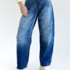 Navy Blue Balloon Jeans